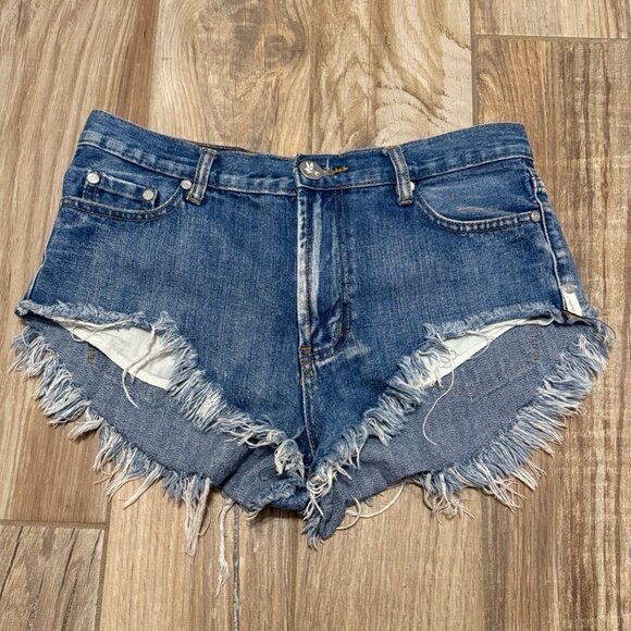 One Teaspoon Rollers Denim Shorts - Picture 1 of 5